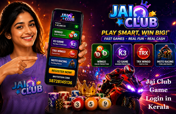 Jai Club Game Login in Kerala